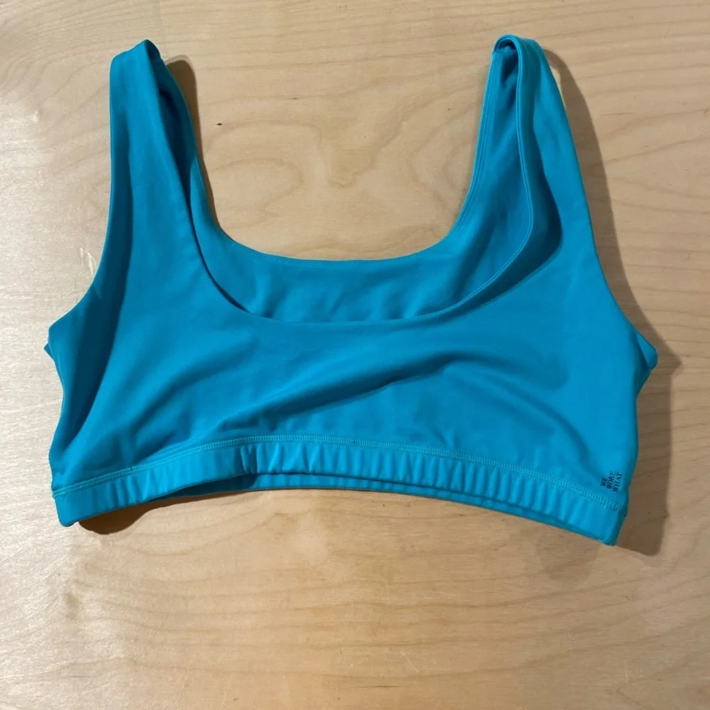 WeWoreWhat Teal Activewear Sports Bra XL (OO)